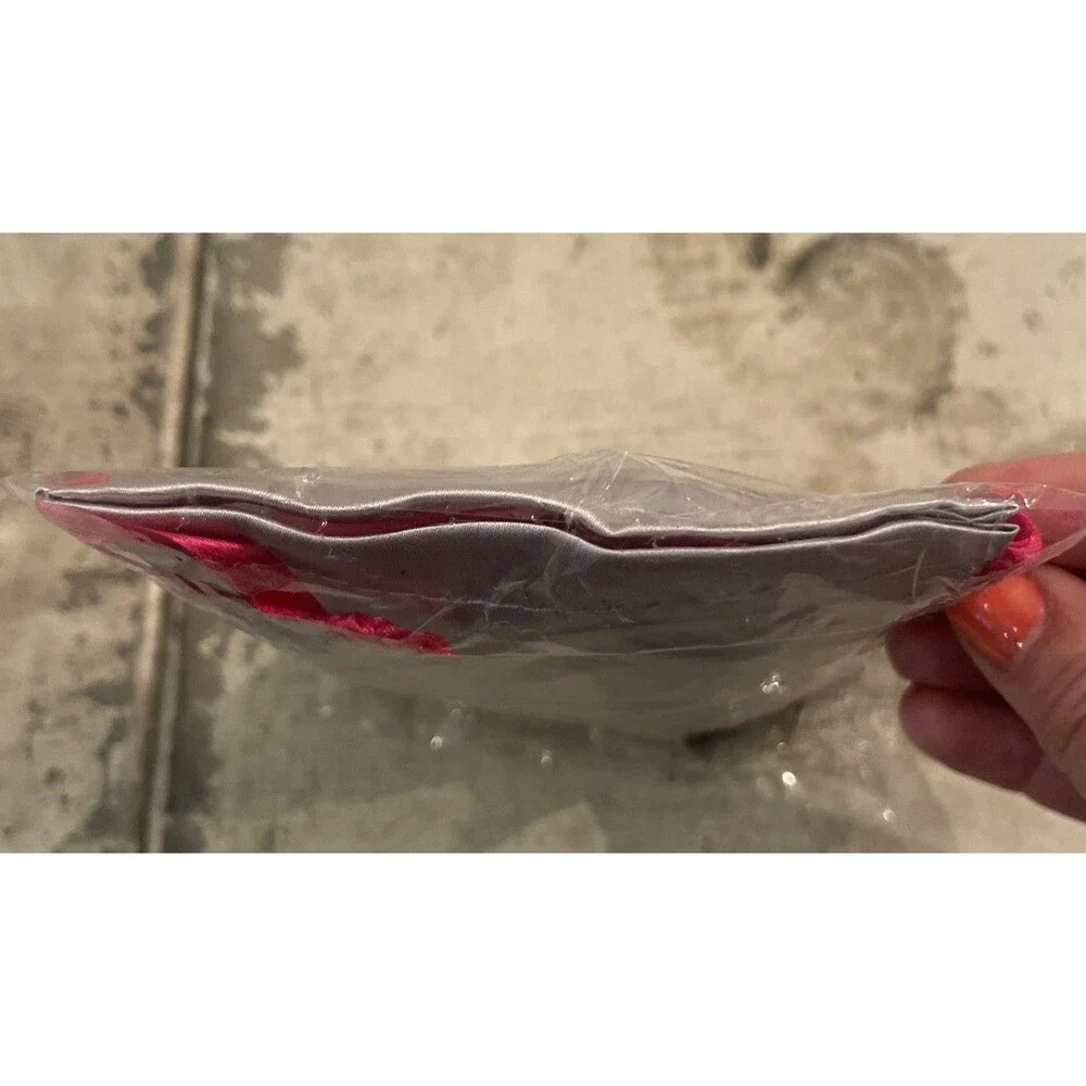 Mary Kay Eye Silk Sleep Mask with Drawstring Storage Bag, Pink New In Sealed Bag